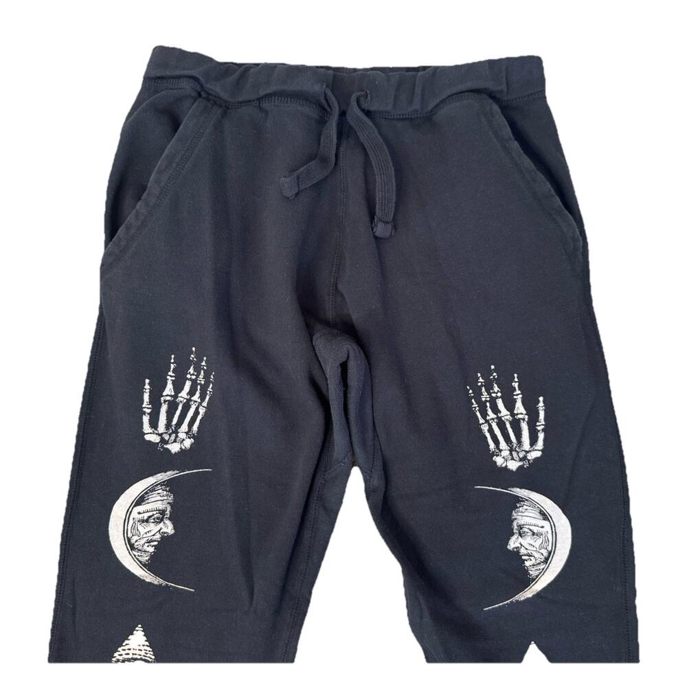 BLACKCRAFT Cult IV Graphic Sweatpants Occult Symbol Joggers Gothic Steampunk XL - Picture 4 of 7